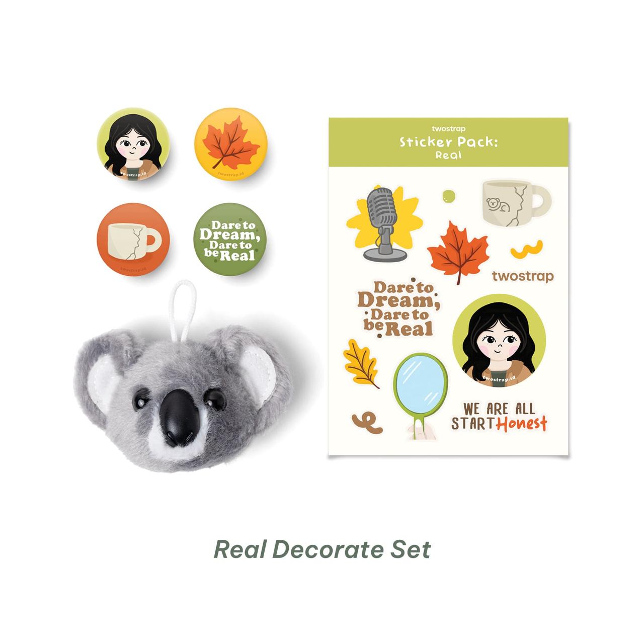 4th Anniv Decorate Set - Real