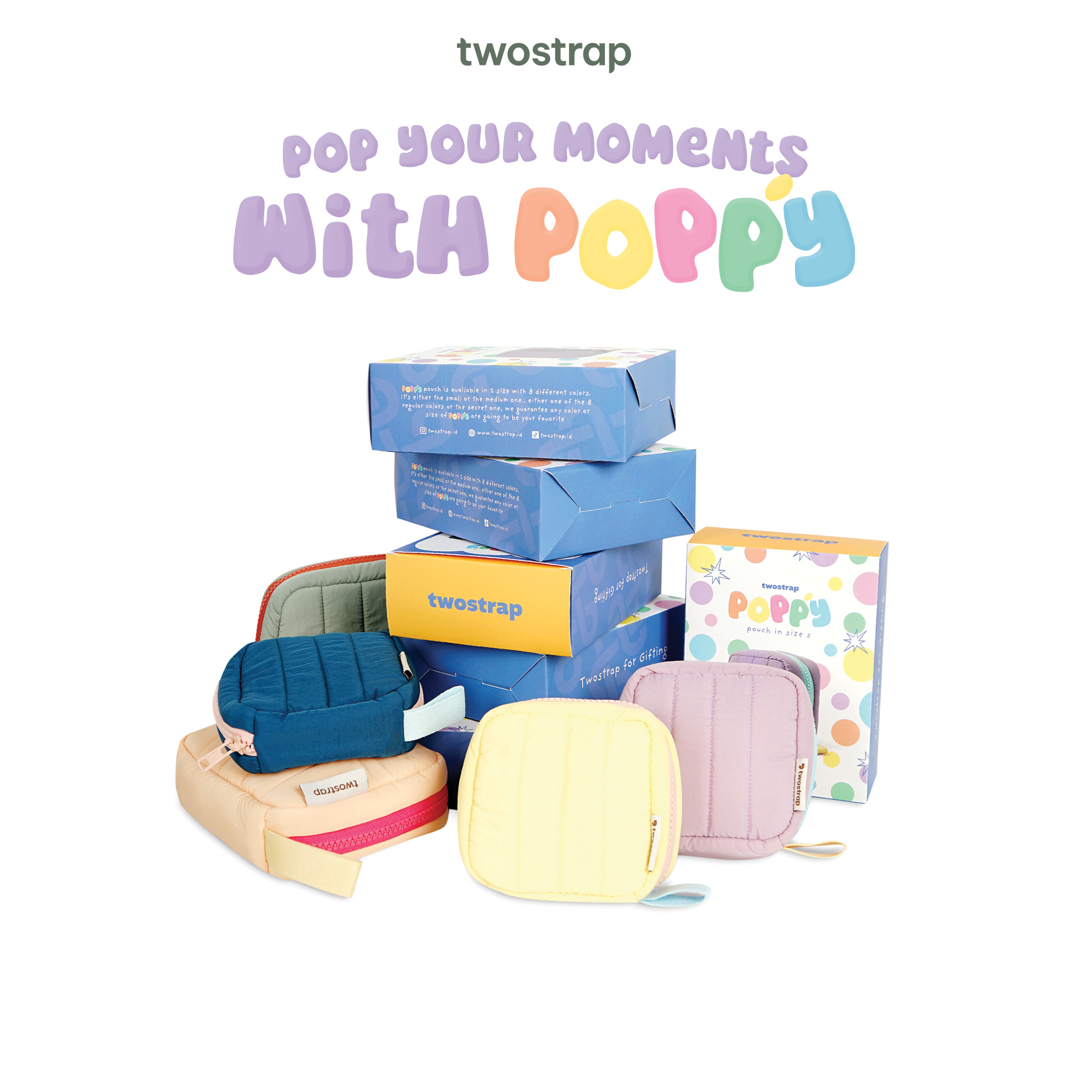 Poppy Pouch for Gifting - Single Set