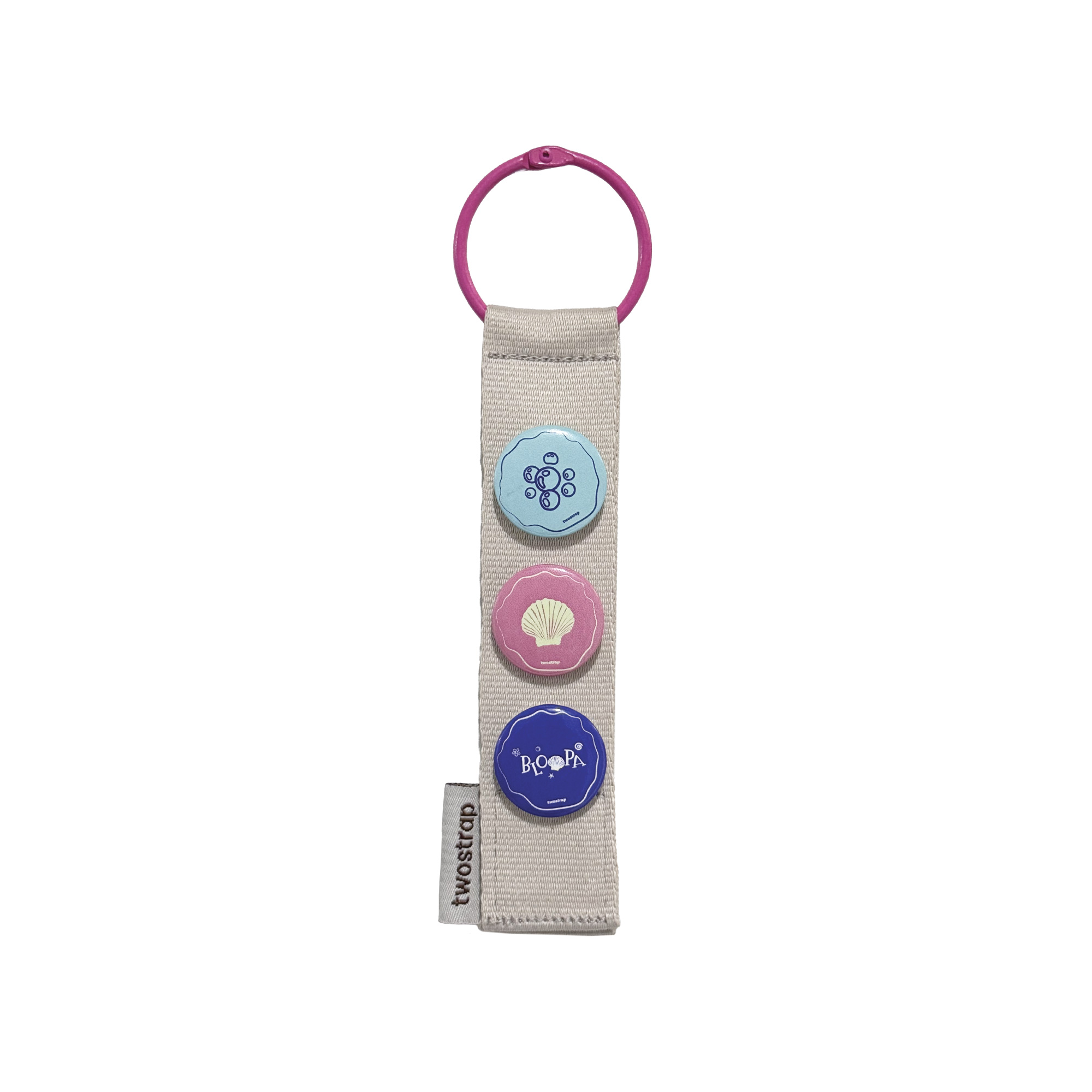 TWOSTRAP - FREE Set Random Pin Buddy Webbing Keychain Accesories - Image 3